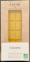 Mängden socker i Chocolat blanc curcuma