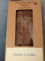 Mängden socker i Tentation  cacao