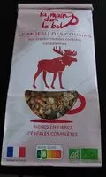 Mängden socker i Le muesli des cousins