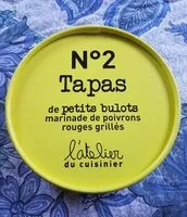 Mängden socker i N°2 tapas de petits bulots marinade de poivrons rouges grillés