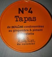 Mängden socker i Tapas de moule