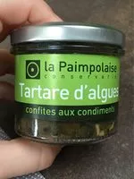 Mängden socker i Tartare d'algues