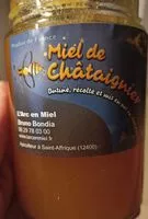 Mängden socker i Miel de chataignier