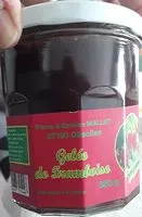 Mängden socker i Gelée de framboise