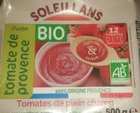 Mängden socker i Purée tomate de Provence