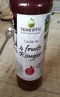 Mängden socker i Coulis 4 fruits rouges