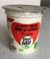 Mängden socker i Le Petit Yaourt Bio et Local Fraise