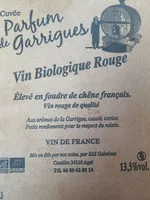 Mängden socker i Parfum de Garrigues