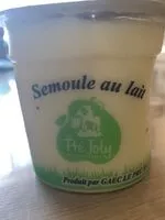 Mängden socker i Semoule au lait