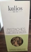 Mängden socker i Pistaches grillées et salées