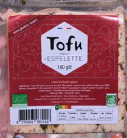 Mängden socker i Tofu Piment d'Espelette