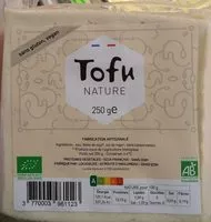 Mängden socker i Tofu nature bio