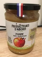 Mängden socker i Pomme avec morceaux