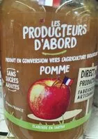 Mängden socker i Purée de pomme