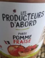 Mängden socker i Purée pommes fraises