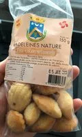 Mängden socker i Madeleines nature