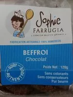 Mängden socker i Beffroi chocolat