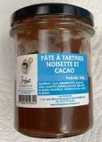 Mängden socker i Pate a tartiner noisette et cacao