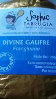 Mängden socker i Divine gaufre frangipane