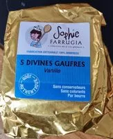 Mängden socker i Divines gaufres vanille