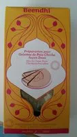 Mängden socker i Galettes de pois chiche à l'Indienne