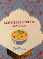 Mängden socker i Lentille corail a la tomate