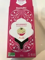 Mängden socker i Riz basmati sauté noix de coco