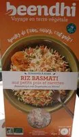 Mängden socker i Riz basmati aux petits pois et carottes