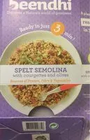 Mängden socker i Spelt semolina