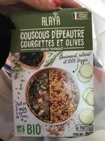 Mängden socker i Couscous d'epautre courgettes olives