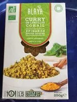 Mängden socker i Curry de Lentilles