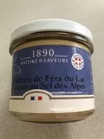 Mängden socker i Rillettes de fera du lac leman au sel des alpes