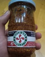 Mängden socker i Moutarde de piments d'Espelette a l'ancienne
