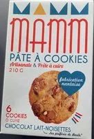 Mängden socker i Mamm pâte à cookies