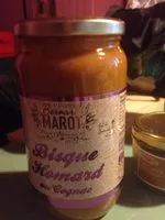 Mängden socker i Bisque homard au cognac