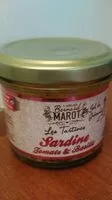 Mängden socker i Sardine Tomate & Basilic