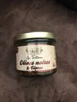 Mängden socker i Tapenade noire Câpres & Anchois