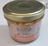 Mängden socker i Les tartines thoionade légumes du soleil