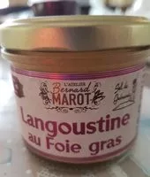 Mängden socker i Langoustines au foie gras