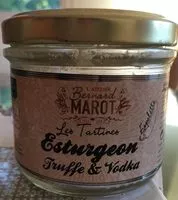 Mängden socker i Les tartines esturgeon truffe ,et vodka
