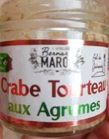 Mängden socker i Crabe Tourteau aux Agrumes