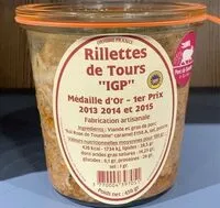 Mängden socker i Rillettes de tours