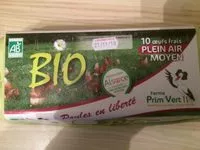 Mängden socker i Oeuf bio