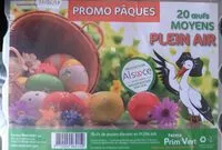 Mängden socker i Œufs de poules élevées en plein air