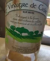 Mängden socker i Vinaigre de cidre