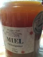 Mängden socker i Miel châtaignier