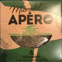 Mängden socker i Apéro Thym Tenebrio - Sigillatus