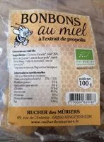 Mängden socker i Bonbons au miel