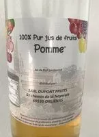 Mängden socker i 100% Pur Jus de fruits Pomme