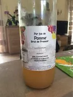 Mängden socker i Pur jus de pomme brut de pressoir